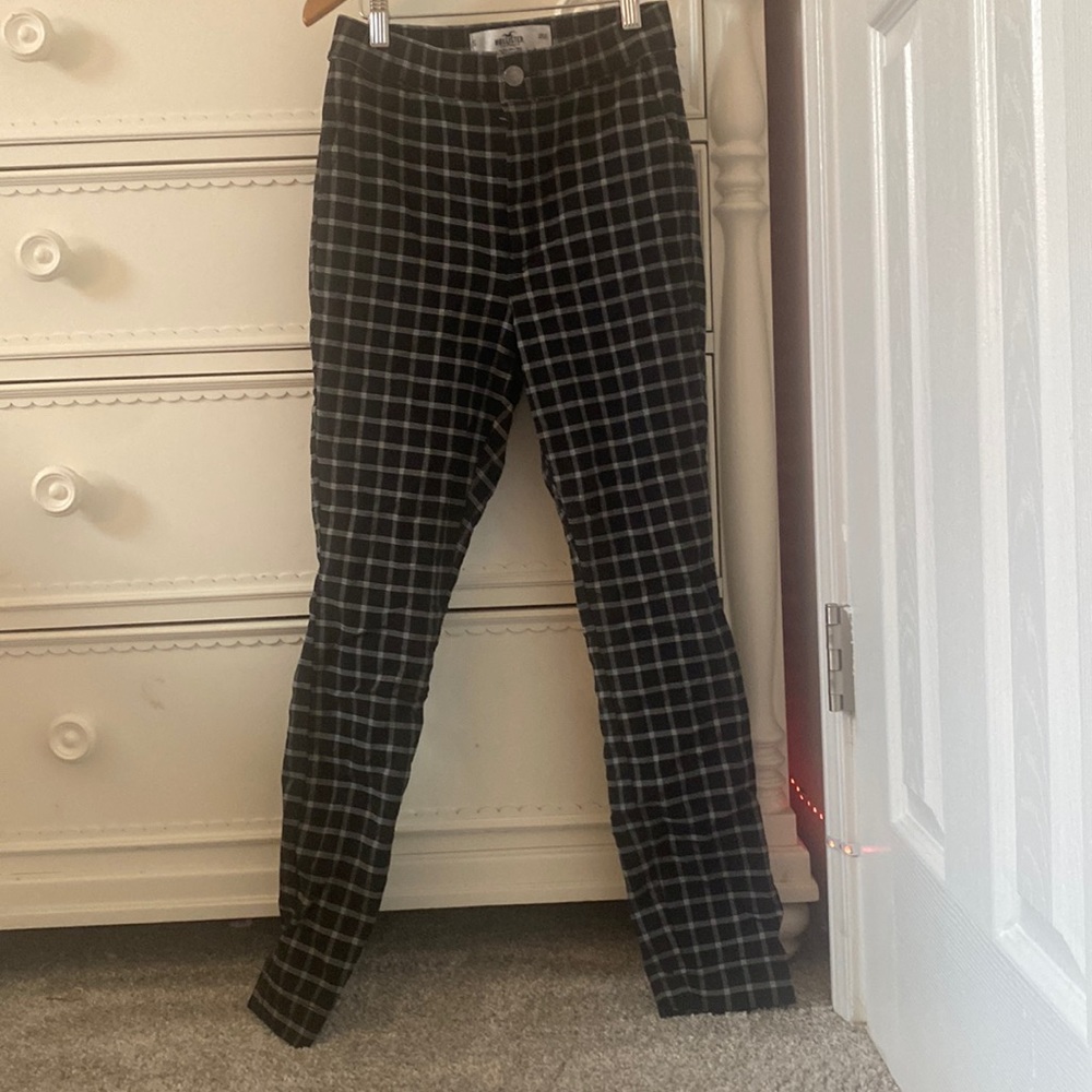 Plaid Hollister Pants, size small